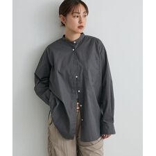 クラフトスタンダードブティック(CRAFT STANDARD BOUTIQUE)のバンドカラーシャツ／25AW