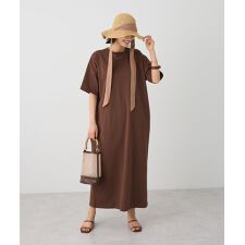 クラフトスタンダードブティック(CRAFT STANDARD BOUTIQUE)のビッグシルエット5分袖ワンピース