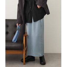 ダルサテンIラインスカート