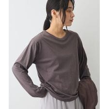 シアー天竺プルオーバー