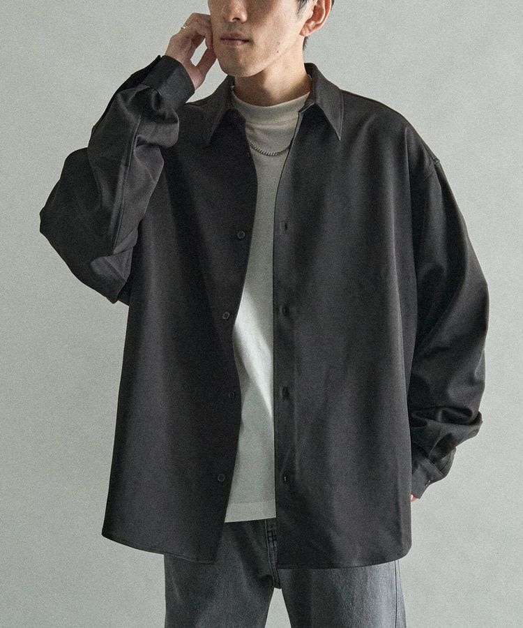 レースオープンカラーシャツ | クラフトスタンダードブティック(CRAFT