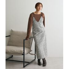 ゼブラ柄キャミワンピース