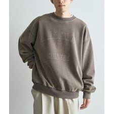 スノーウォッシュボンディング裏毛カレッジスウェット