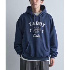 裏起毛カレッジパーカー