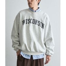 裏起毛カレッジスウェットシャツ