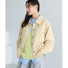 ワークシャツブルゾン