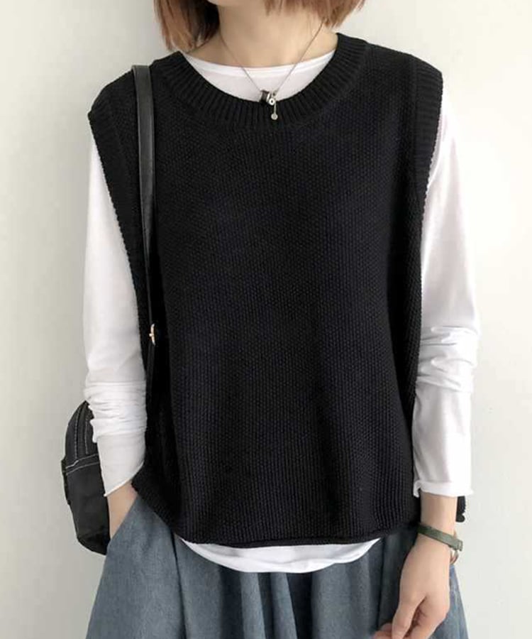 最終お値下げしました。ジェーンマープル　べっちんブラックベスト/ジレ 2025年最新】Jane Marple ベスト・ジレ・ビスチェの人気アイテム