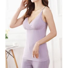 ブラキャミソール カップ付き マタニティキャミソール 授乳ブラキャミ