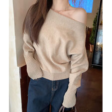 SEU(SEU)のワンショルダー2wayニットトップス