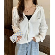 サーマル生地で着心地抜群！ZIPパーカー ジップパーカー カジュアル