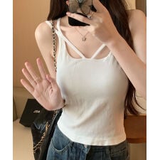 カップ付きキャミソール