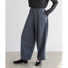 体型カバーワイドバルーンパンツ