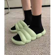 もこもこ パステル マシュマロ サンダル スリッパ