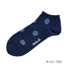 【agnes b.(アニエスベー)】 靴下 ドット柄 スニーカー丈 (2Q526)