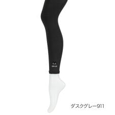 アナ スイ(ANNA SUI)の【ANNA SUI(アナスイ)】 レギンス 無地 ティティ 左足首刺しゅう 10分丈 110D