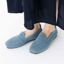 BOUQET 洗える軽量スクエアニットパンプス