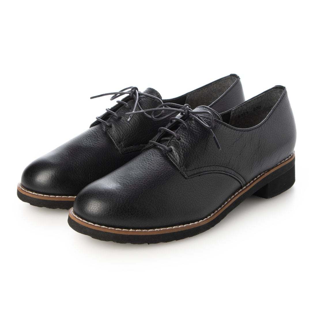 ハスキー（husky Co．Ltd．）/【本革】3．5cmヒールアーモンドトゥダービーシューズ 本革】3.5cmヒールアーモンドトゥダービーシューズ | ハスキー(husky