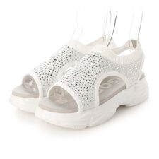 kitson ニット 厚底 キラキラ サンダル