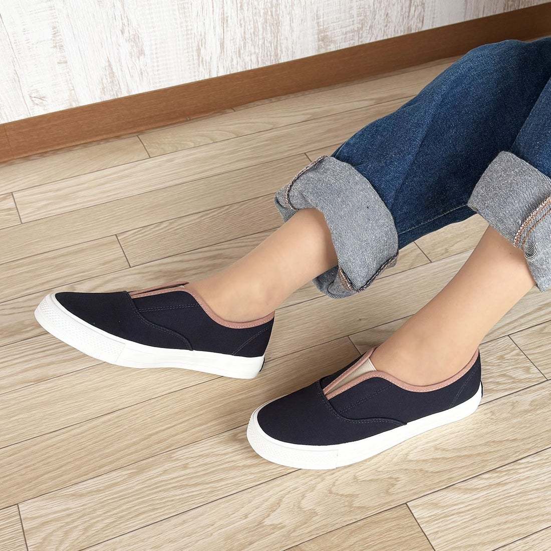 [}C]KITSON+ oCJ[ Z^[Xbg Xb| [eN LoX Xj[J[/nXL[ihusky Co.Ltd.j NAVY