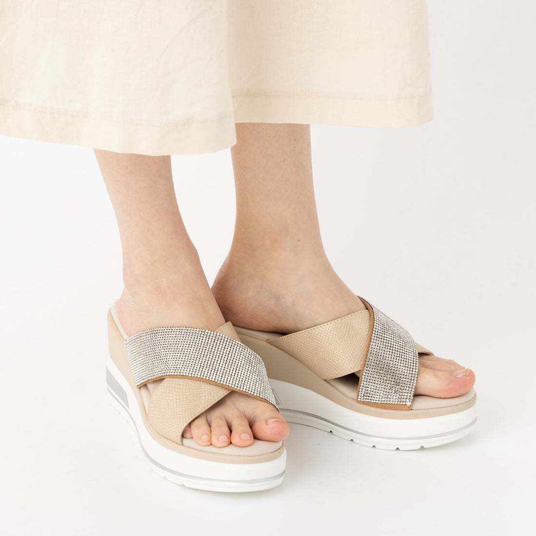 [}C]kitson LL NXxg T_/nXL[ihusky Co.Ltd.j BEIGE