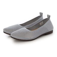 BOUQET 洗える 軽量 ラメ編みニットメッシュパンプス