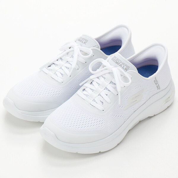 [}C]SKECHERS/XPb`[Y/GO WALK ARCH FIT 2.0/XPb`[YiSKECHERSj WHT