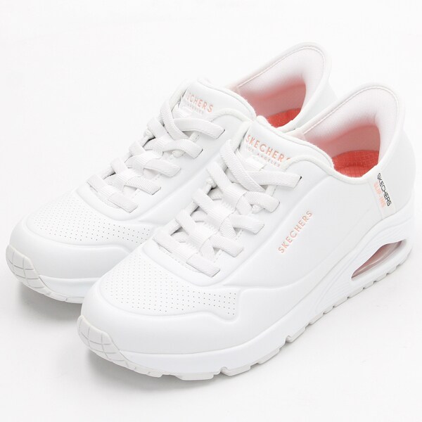 [}C]SKECHERS/XPb`[Y/UNO/Slip-ins/XPb`[YiSKECHERSj WHT