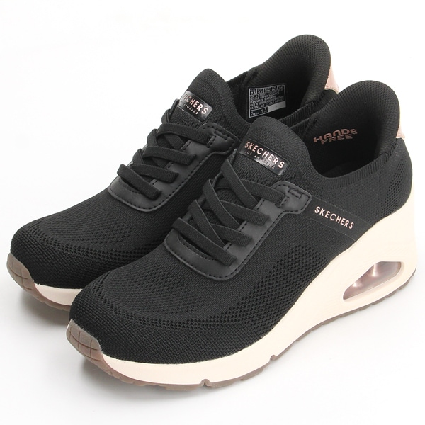 [�}���C]SKECHERS/�X�P�b�`���[�Y/UNO WEDGE/�E�m �E�F�b�W/SLIP-INS/�X�P�b�`���[�Y�iSKECHERS�j BLK