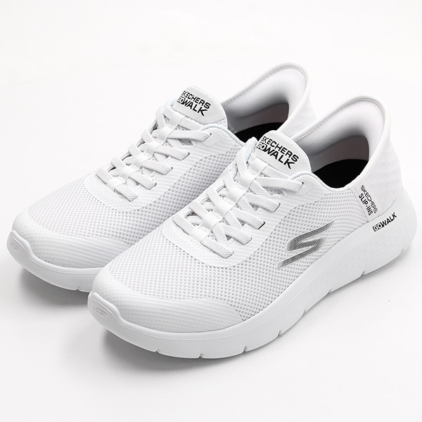 [�}���C]SKECHERS/GO WALK FLEX-HANDS/�S�[�E�H�[�N �t���b�N�X/SLIP-INS/�X�P�b�`���[�Y�iSKECHERS�j WHT