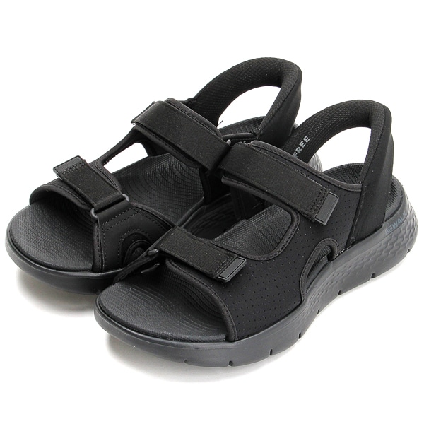[�}���C]SKECHERS/�X�P�b�`���[�Y/GO WALK FLEX SANDAL/Slip-Ins/�X�P�b�`���[�Y�iSKECHERS�j BKLM