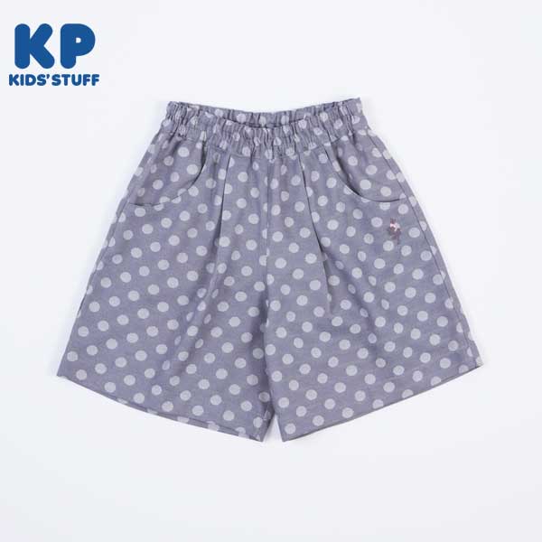 KP トロワラパン たくまし スカラップカット デニムハーフパンツ 140 KP トロワラパン たくまし スカラップカット デニムハーフパンツ 140