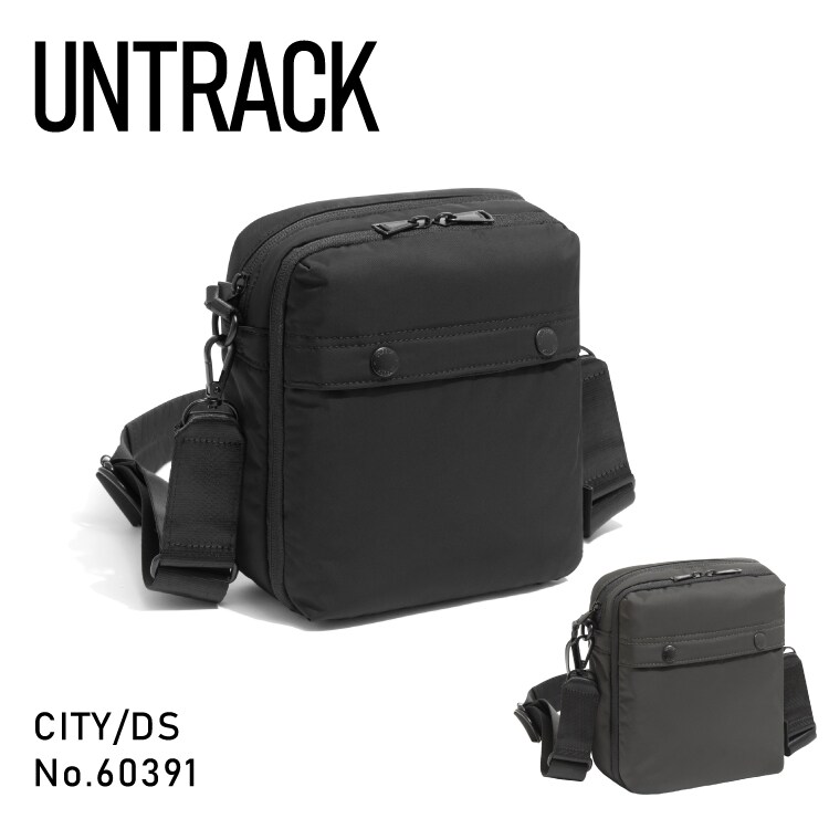 UNTRACK メッセンジャーバッグ UNTRACK 「UNTRACK」 メッセンジャーバッグ FREE ブラック