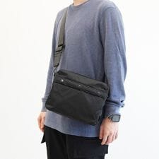 ショルダーバッグ ミニバッグ 2気室 横 UNTRACK CITY DS