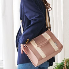 【LIZDAYS】3層収納 2WAYトートバッグ  lumiere