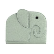 【LIZDAYS】ゾウさんモチーフ パスポートケース HAPPY ZO-SAN