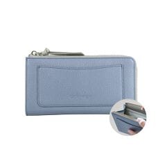 【LIZDAYS】スリム 軽量 コンパクト 本革長財布