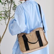 【LIZDAYS】2way キャンバス トートバッグ