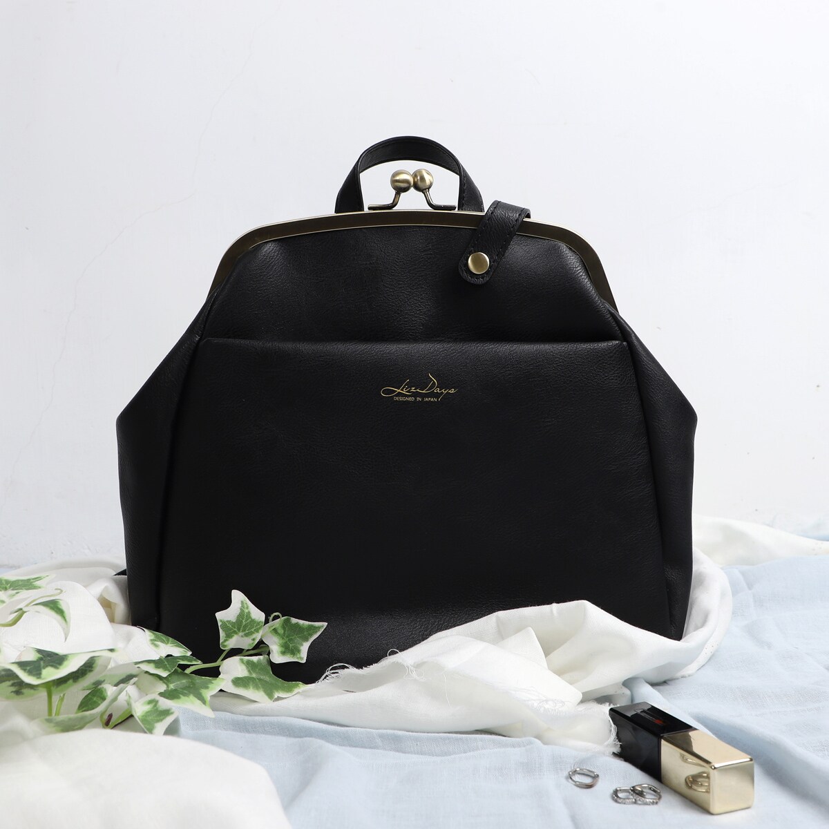 【LIZDAYS】がま口　リュックサック