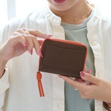 【LIZDAYS】財布 レディース ミニ財布 お札折れない