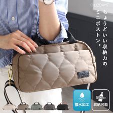 LIZDAYS】ナイロン 2WAY ミニボストン ショルダーバッグ | リズデイズ 