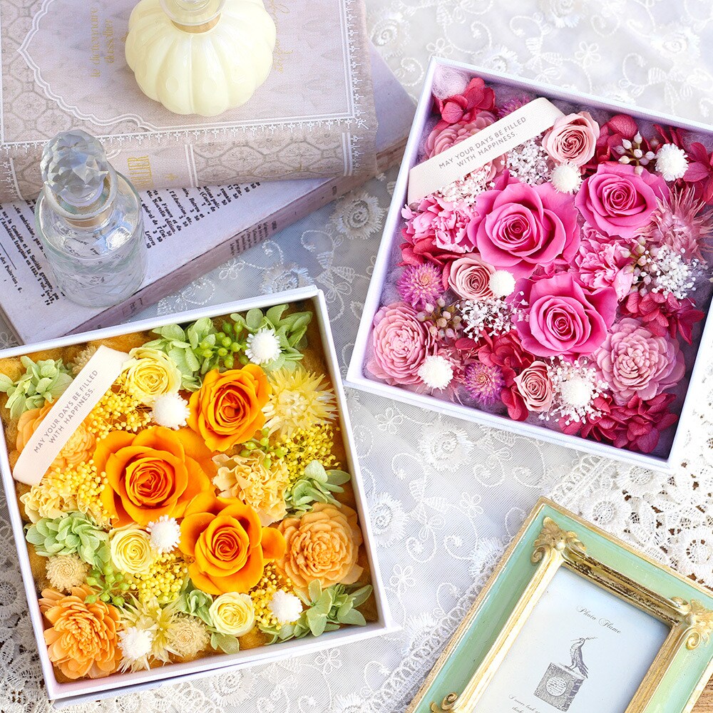 Fleur de macaron プリザーブドフラワー 【公式通販】