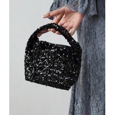 スパンコール 2way ハンドバッグ