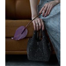 ラインストーン2WAYハンドバッグ