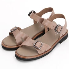 アンクルストラップフラットサンダル