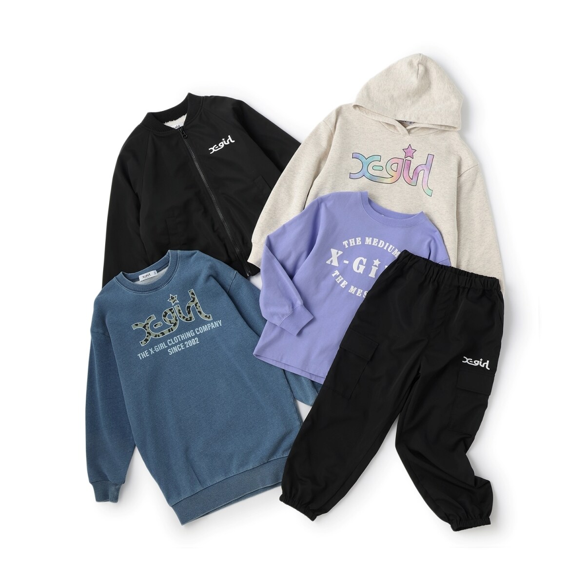 2026冬福袋】【X-girl Stages】【GIRLSセット_一部ショップ展開