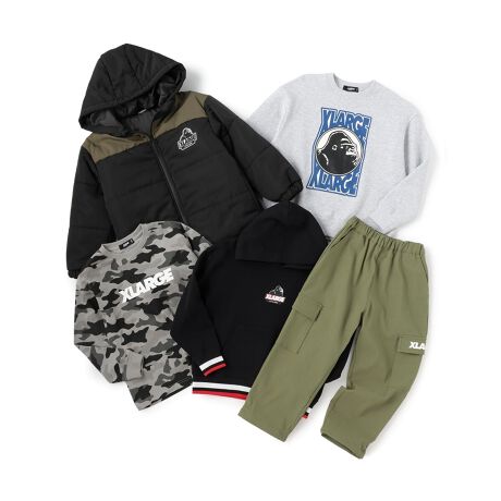 エクストララージ キッズ　【2026冬福袋】【XLARGE KIDS】【BOYSセット_一部ショップ展開】