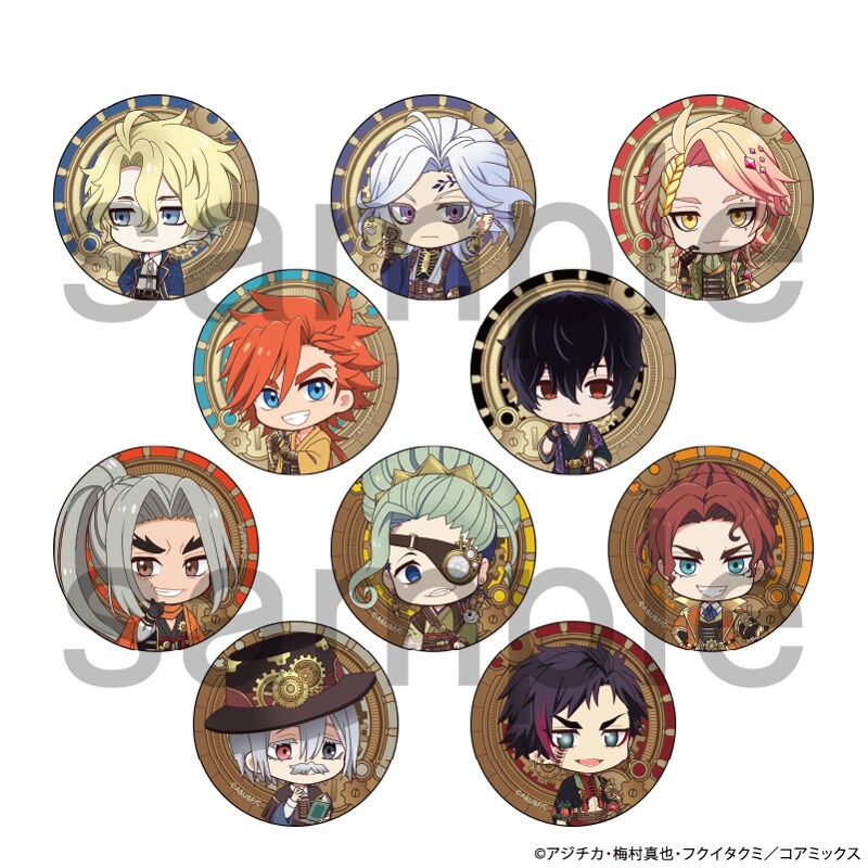 缶バッジセット アクアトープ・色づく | アニメキャラクター