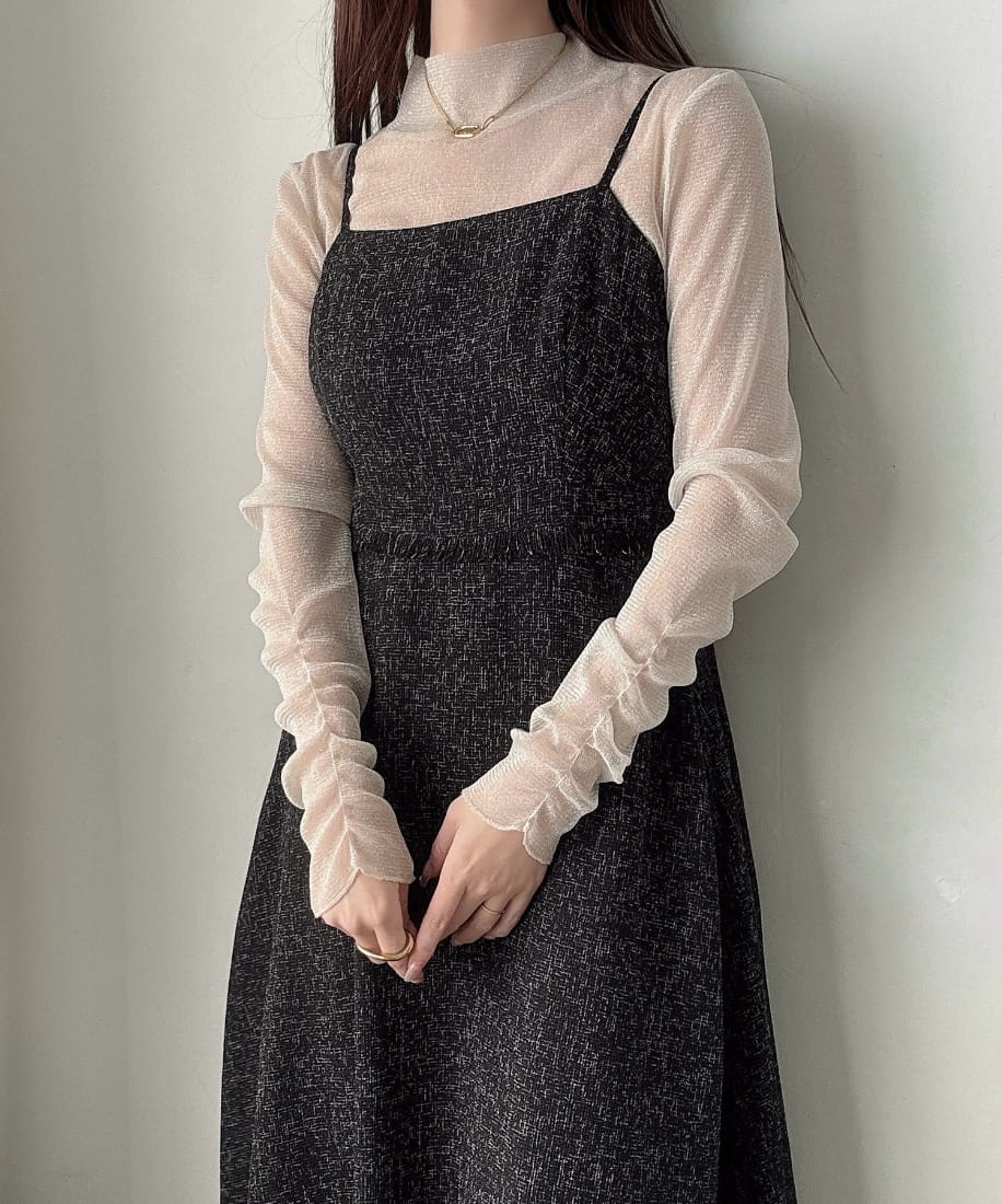 IENA（イエナ）の「デザインカノコニットワンピース（）」 - WEAR