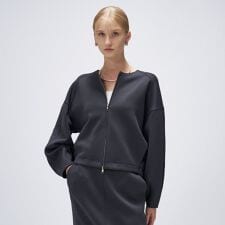 クロエンス(cloenc)の【セットアップ／マシンウォッシュ】ダブルジップダンボールブルゾン