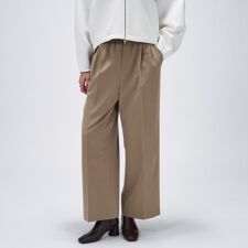 【セットアップ／マシンウォッシュ】イージータックワイドパンツ